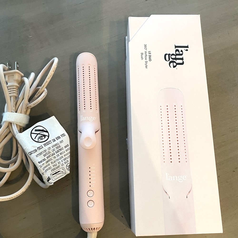 Lange 360 straighter/curler